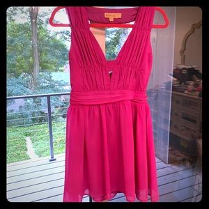 Keepsake chiffon mini dresss with cutouts size 6